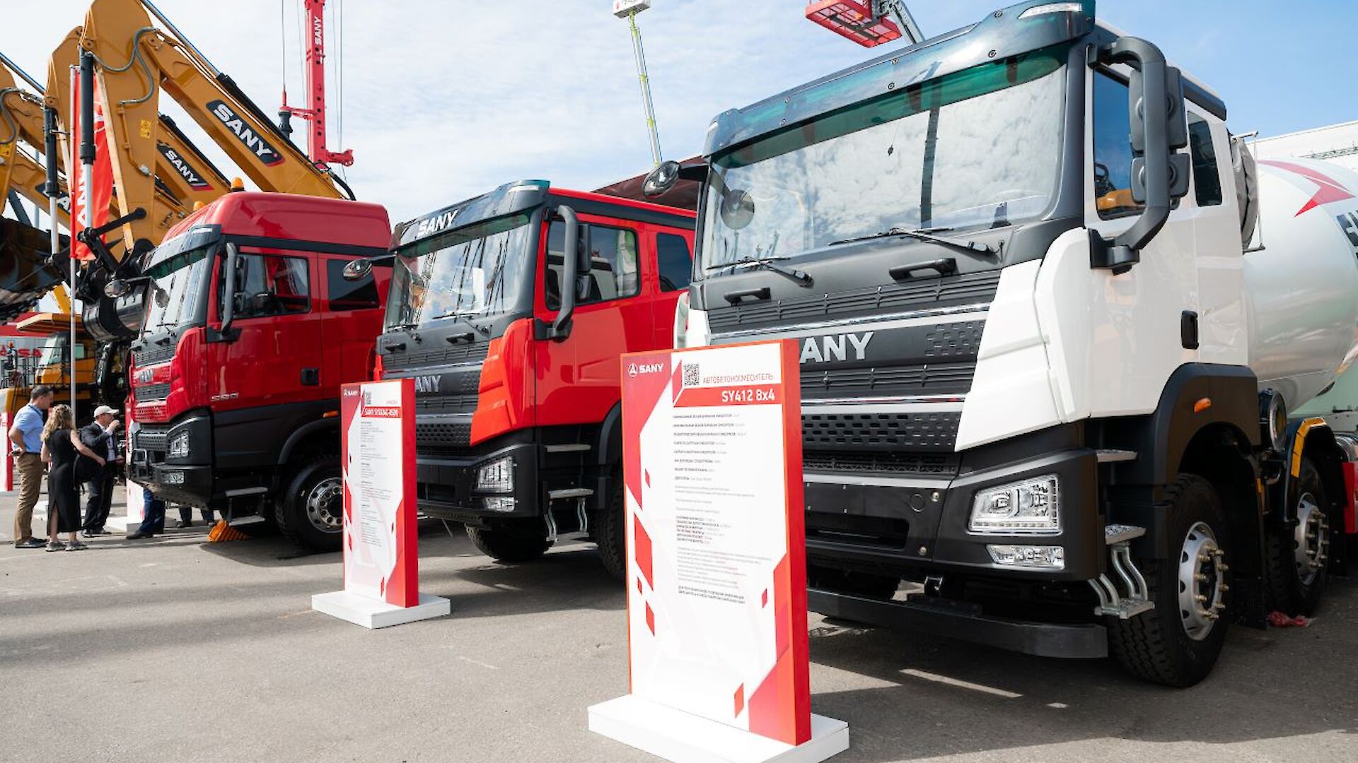 На выставке CTT 2025 ODIN Group и SANY представили седельный тягач SANY S565 TD6x6G